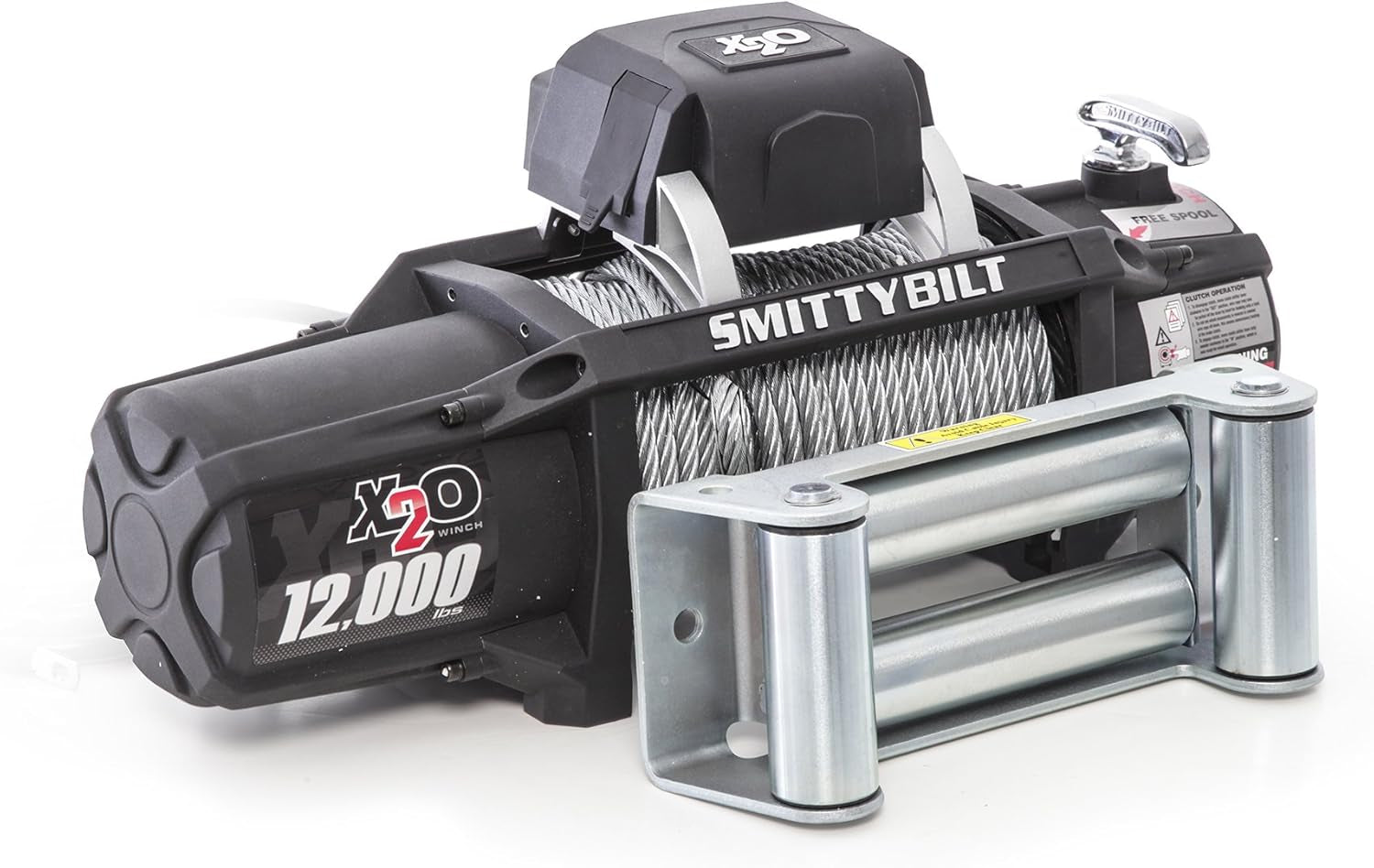X2O - Waterproof Steel Cable Winch - 12000 Lb. Load Capacity