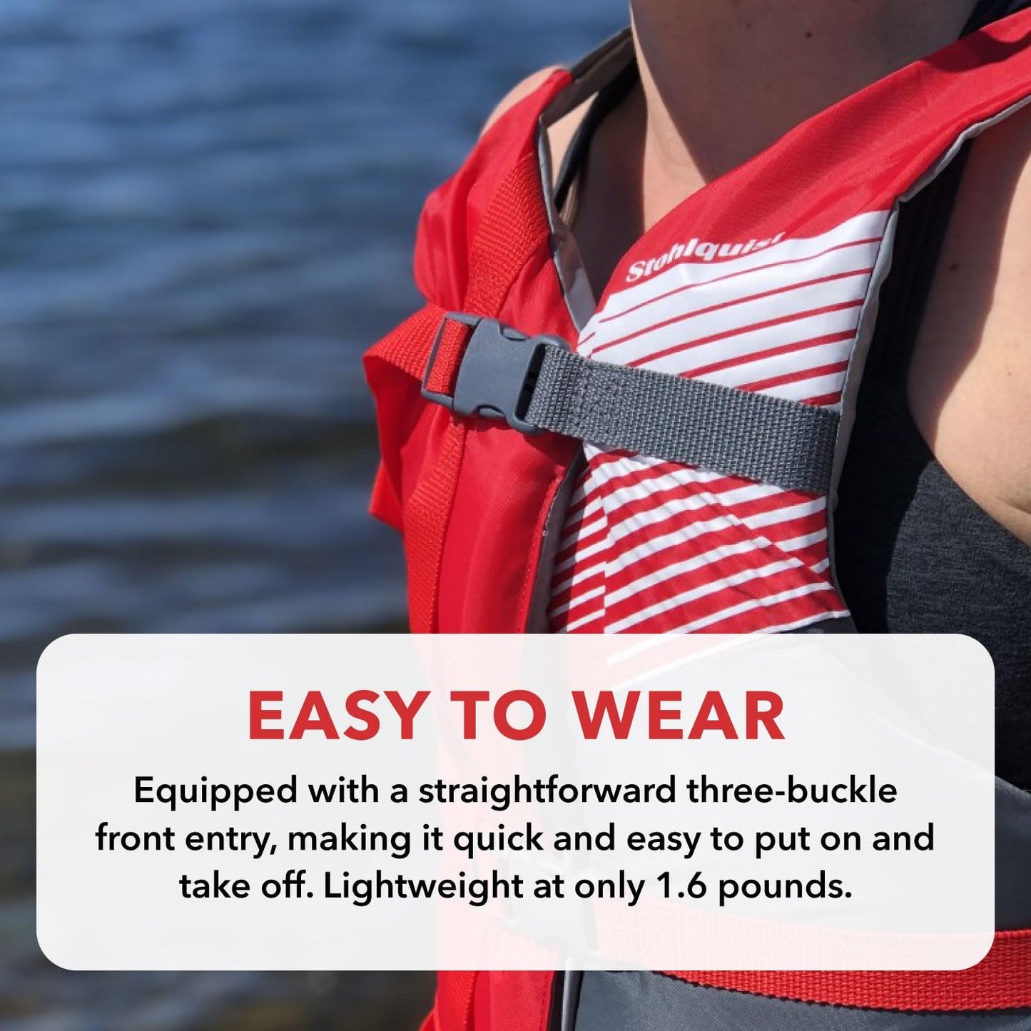Universal Fit Adult Life Jacket PFD (2 and 4 Pack) Coast Guard Approved for Men and Women 90+ Lbs, Lightweight Neoprene and Adjustable, Ideal for Boating, Kayaking & Water Sports